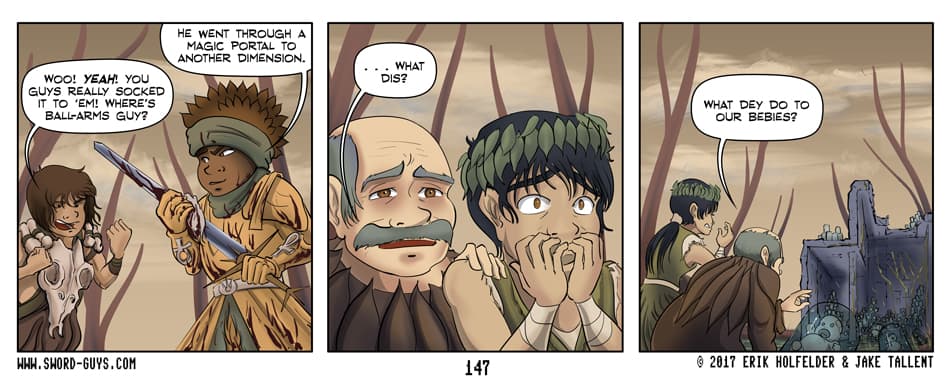 Sword Guys comic 147
