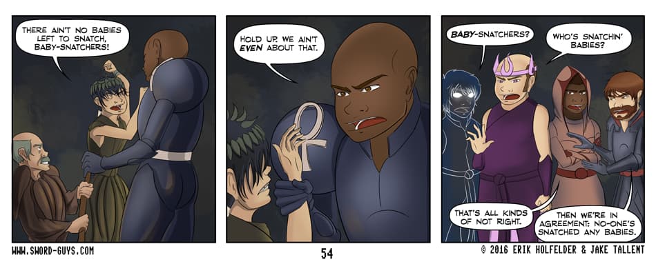 Sword Guys comic 54