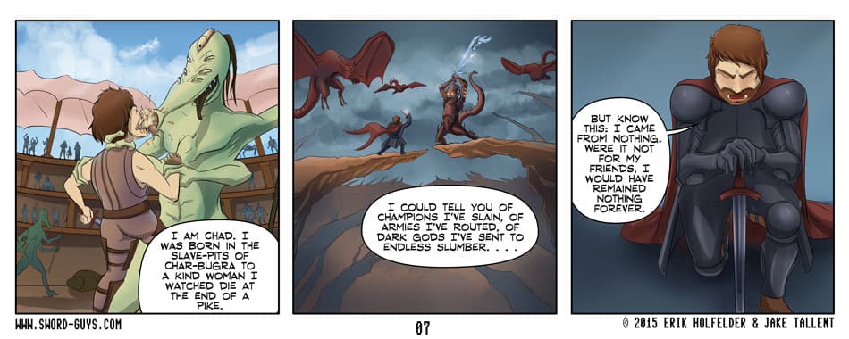 Sword Guys comic 7